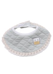 Baby Bib Fashion Tassel Stereo Round Bibs Burp Cloths Newborn Boys Girls Solid Saliva Towel Baby New Babador