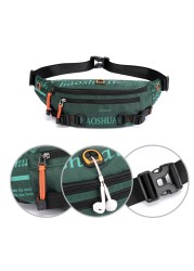 Boom Hip Hop Bag for Men and Women New Fashion Fanny Pack Crossbody Bag Sports Running Waist Belt Cool Bag