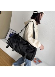 Multifunctional Travel Bag Large Backpack Capactiy Women Shoulder Bags With Independent Shoes Pocket Student School Bags 2021