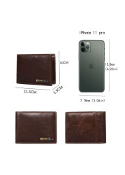 SmartLB Smart Fashion Wallet GPS Bluetooth Tracker Gift for Father's Day Slim Credit Card Holder Inscription