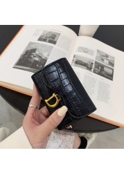 2021 new designer famous brand D style ladies wallet leather card bag all-match temperament women handbag