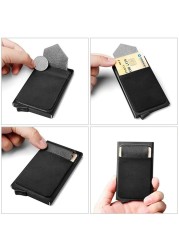 Aluminum ID Card Holder, Business, Metal, for Men, Radio Frequency