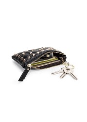 Ladies Coin Purse Leather Short Key Case 2022 New Zipper Wallet Luxury Card Design Women's Case Cove Coin