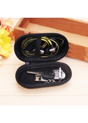 Headphone Holder Coin Purse USB Cable Key Organizer Carrying Case Hard Bag Earphone Pouches Storage Cases