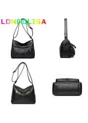 Multi Layer Designer Crossbody Shoulder Bags 2022 New Leather Handbags Bolsa Feminina Main Sac For Female Fashion Women Bags