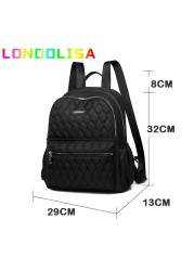 Casual Oxford Canvas Backpack Women Shoulder School Bags Women Daily Travel Bag Large Capacity Backpack Female Backpack