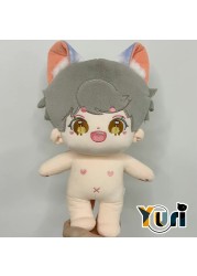 Original Anime Fuli Fox Tail Cute 10cm 20cm 40cm Plush Doll Body Toys Body Birthday Gift C OM