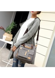 Casual Women Handbag Canvas Shoulder Bag Large Capacity Bags For Women Purse Luxury Handbag Women Bags Designer