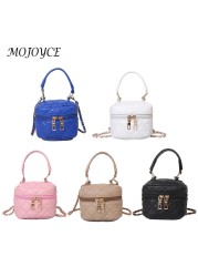 Female Diamond Lattice Chain Messenger Bag Casual PU Leather Crossbody Bags Small Shopping Bags For Women Gifts