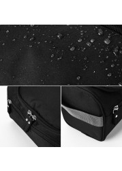 Unisex Portable Makeup Bag Capacity Waterproof Cosmetic Organizer Toiletry Bag Hanging Pouch For Women Men Washing Shaving Make Up