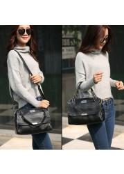 2022New Women's Casual Handbag Shoulder Bag For Women Luxury Fashion Designer Ladies Genuine Leather Crossbody Bag Female Tote Bag