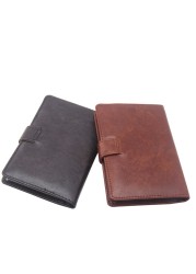 Men Passport Cover Organizer Russian Driver's License Documents Case PU Leather Credit Card Holder Porte Carte Bancaire Card Pouch