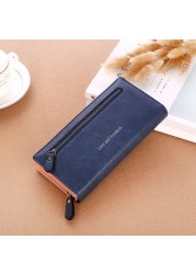 Fashion Women Wallets Card Holder Fashion Lady Purses Money Bags Coin Purse Woman Clutch Long Zipper Purse Burse Bags