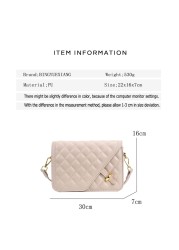 Luxury Designer High Quality Leather Ladies Shoulder Bag 2022 New Solid Color Women Messenger Bags Mobile Phone Bags Wallets Sac