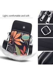 Women Girls Crossbody Phone Bags Wallet Mobile Phone Purse Small Shoulder Bag Wristlet Travel Bags Passport Neck Pouch Bag