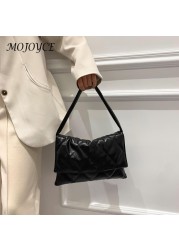 Fashion Women's Underarm Bag Diamond Lattice Leather Flap Shoulder Bag Summer Trend Exquisite Bag Casual Female Designer Bag