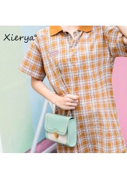 Xierya Fashion Small Square Box One Shoulder Messenger Bag Coin Purse New Fashion Women Bag Single Shoulder Clutch Bag