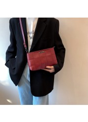 High Quality PU Leather Shoulder Crossbody Bags For Women 2020 New Luxury Handbag Female Bags Designer Messenger Bag Sac A Main