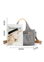 Brand Women Bag Designer Ladies Luxury Messenger Bags High Quality Shoulder Crossbody Handbags Female Casual Multiple Pockets