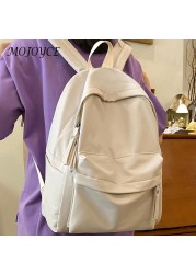 Portable Canvas Color College Bag School Bag For Teenage Girls Travel Camping Outdoor Bags