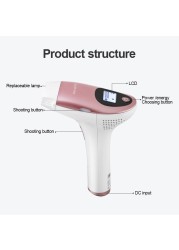 MLAY T3 Laser Hair Removal Machine Malay Hair Removal Machine Whole Body Hair Removal Painless Personal Care Device