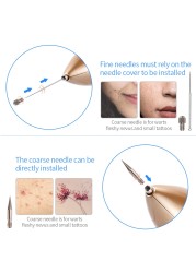 LCD Plasma Pen Laser Tattoo Mole Removal Device Rechargeable Face Care Skin Tag Removal Freckle Wart Dark Spot Remover