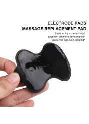 Electrode Pads for TENS Acupuncture Therapeutic Pulse Massager Adhesive Sticker Replacement Patch Massage Pad Conductive Gel