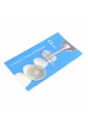 5pcs Dental Diamond Disc Double Sided Discs Grit Cutting Disc Tool Thickness 0.25mm Dental Lab C19/220