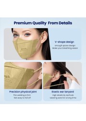 Ffp2 Mascarillas 3D Protection Kn95 certified ffp2mascarillas CE approved reusable face mask 4 layers fpp2 ffpp2 mascara masked fpp3