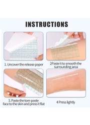 Hydrogel Bandage Band Aid Wound Healing Protection Beauty Scar Removal Silicone Self Adhesive Tape Patch for Acne Burn Scar Reduce