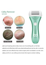 Hot Sale Charged Electric Foot File Heels Grinding Pedicure Tools Professional Foot Care Tool Dead Hard Skin Callus Remover