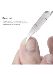 2021 Toe Nail Clippers Nail Correction Thick Ingrown Toenails Nippers Cutters Dead Skin Dirt Remover Pedicure Care Tool