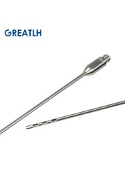 1pc liposuction cannula luer lock fat transfer needle aspirator three hole fat harvesting cannula for beauty use