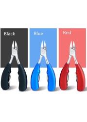 Toe Nail Clippers Nail Correction Thick Ingrown Toenails Nippers Cutters Dead Skin Dirt Remover Pedicure Care Tool 2021