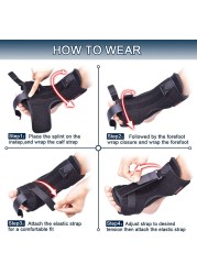 Adjustable Plantar Fasciitis Night Splint Foot Drop Orthosis Stabilizer Brace Support Night Orthosis Pain Relief