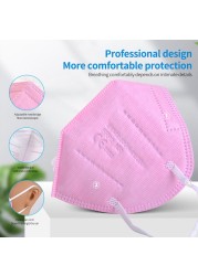 FFP2 Baby Mask 5 Capas KN95 Respirator Filter Reusable ffp2 Baby Mask CE Approved FPP2 Baby Mouth Mask Face Mask