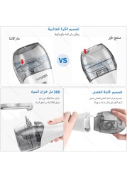 ماء لاسلكي قطن الأسنان قابلة للشحن مقاوم للماء الأسنان الأنظف 5 طرق المحمولة عن طريق الفم الري مع حقائب السفر 5 فوهات