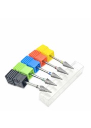 21 Style Pick Tungsten Carbide Nail Drill Bits Machine Nail Cutter Nail File Manicure Carbide Nail Drill Bit & Dental Burs