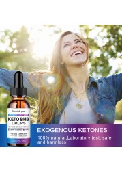 SDP Keto Drops Powerful Fat Burner Suppress Appetite Ketone Daily Supplement Keto Drops Replenish Energy Weight Loss Slim Product