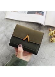 Women Wallet Short Women Coin Purse Wallets Card Holder Ladies Small Purse Female Hasp Clutch Bag Girl Money