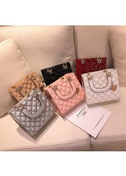 Luxury brand bag 2021 new fashion high quality female handbag lingge chain ladies crossbody handbag shoulder luxury claws