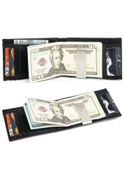 Smart Bluetooth Wallet Money Clip RFID Blocking Genuine Leather Women and Men Wallet Card Holder Small Thin Wallet