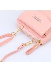 Women's Long Wallet, Shoulder Bag, Wallet, Zipper Phone Pocket, Card Holder, New Collection