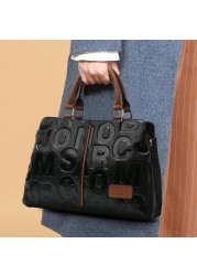 Large Capacity Leather Bag Women 2021 New Trendy Fashion Shoulder Messenger Bag Ladies Handbag Soft Leather Bag Large Bag