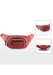 Hip Belly Banana Bum Chest Belt For Men Women Waist Bag Male Female Fanny Pack Pouch Morse Code Purse Kidney Row Bumbag