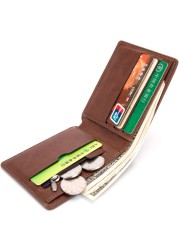 BABORRY Men's Business Aluminum Cash ID Card Holder RFID Blocking Slim Metal Wallet Coin Purse Card Credit Wallet