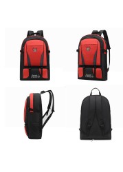 60L Men's Expandable Outdoor Backpack Climbing Travel Sports School Bag School Bag Camping Hiking Fishing Pack for Male Female Women