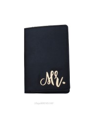 Mr & Mrs Passport Organizer Honeymoon Passport Holder ID Card Organizer Travel S19 20 Dropshipping