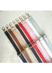 New 130cm PU Leather Shoulder Bag Strap DIY Purse Obag Handle Bags Belts Strap Cross Body Bag Accessorie