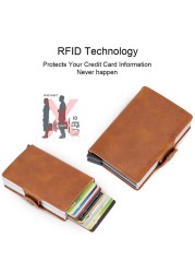 High Quality Rfid Wallet Men Money Clutch Bag Black Male Carbon Card Wallet Small Clutch Leather Wallet Thin Wallet carteras 2022